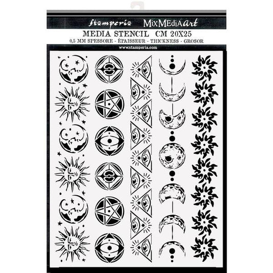 STAMPERIA Stencil Alchemy / Mollies New Zealand