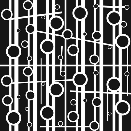 TCW Stencil Cosmic Music / Mollies New Zealand