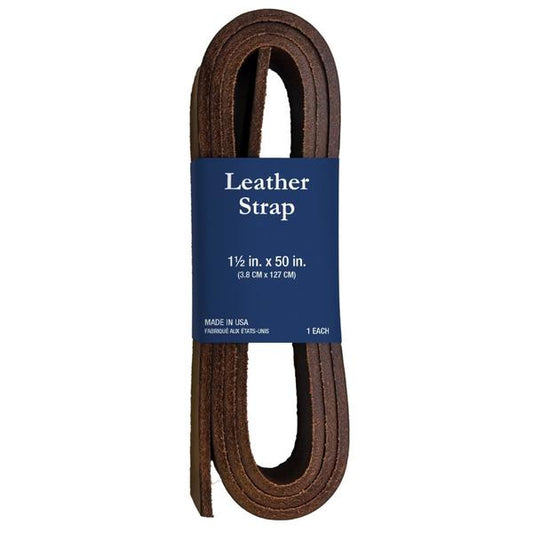 REALEATHER Leather Strap Brown | Mollies Make And Create NZ