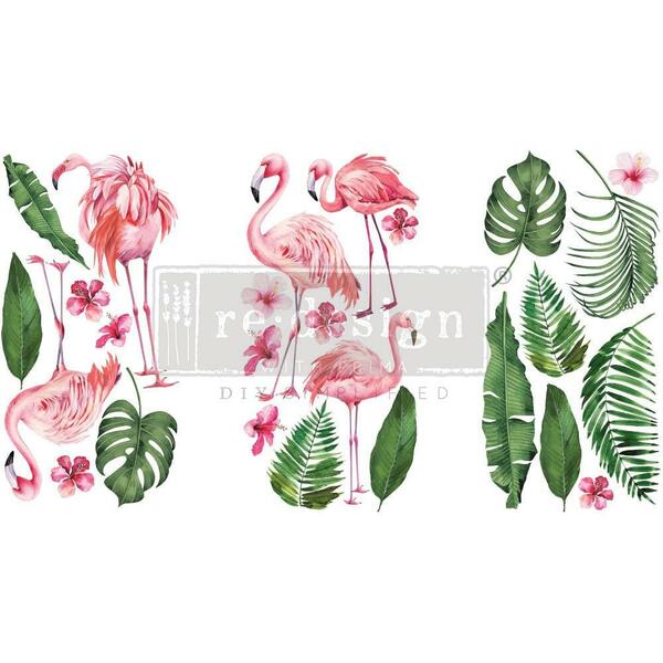 REDESIGN Transfer Flamingo Pink | Mollies Make And Create NZ