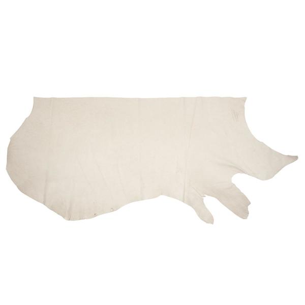 LEATHER Pigskin Lining Chrome / Side or Whole Hide Maple 1-2 oz Side / Mollies New Zealand