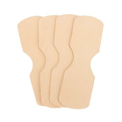 LEATHER Veg Tan D-Ring Tabs 4PK | Mollies Make And Create NZ