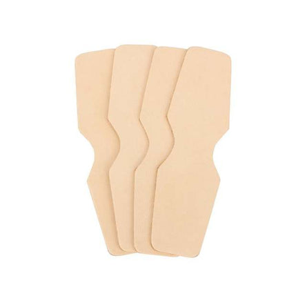 LEATHER Veg Tan D-Ring Tabs Trapezoid 4-5oz 4 Pack / Mollies New Zealand