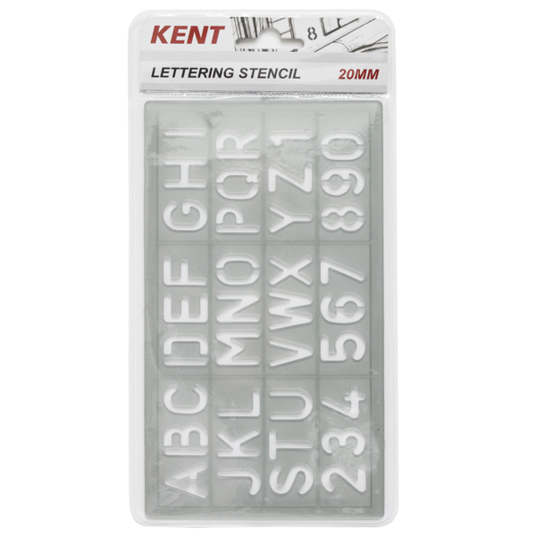KENT Stencil Lettering | Mollies Make And Create NZ