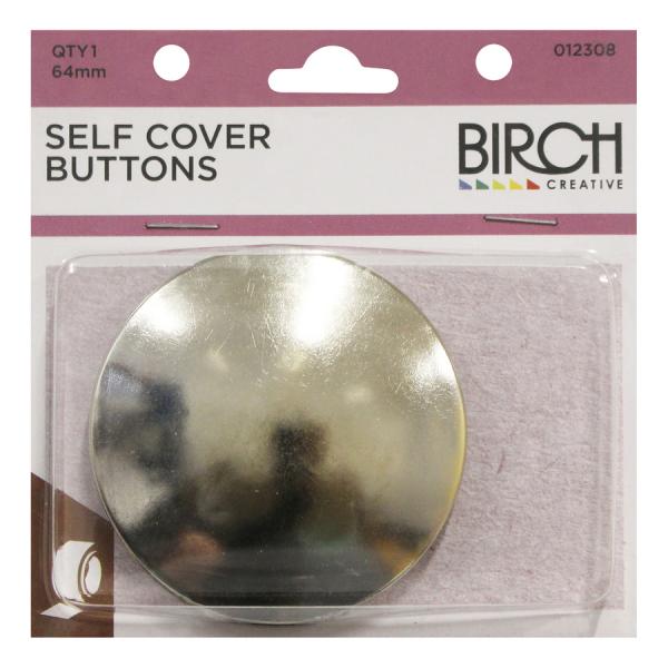 BIRCH Self Cover Button 64mm | Mollies Make And Create NZ