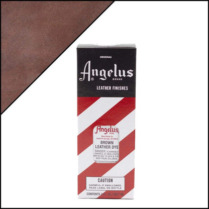 ANGELUS Leather Dye Brown 90ml / Mollies New Zealand