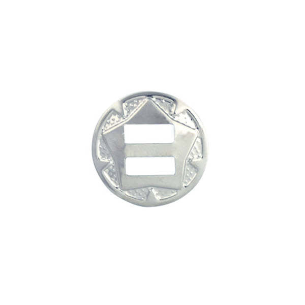 IVAN Star Concho Nickel Plate 25mm (1") / Mollies New Zealand