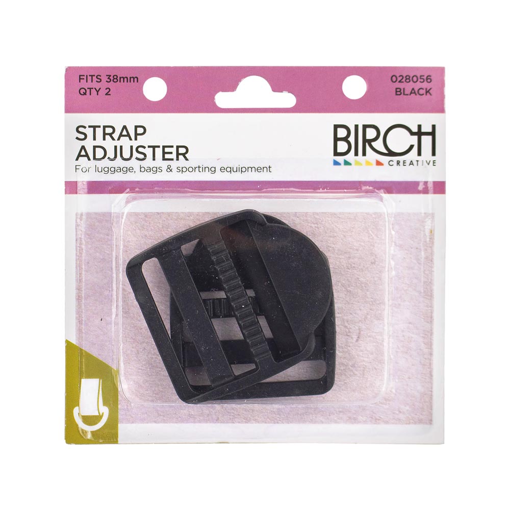 BIRCH Adjustable Buckle Strap Black | Mollies Make And Create NZ
