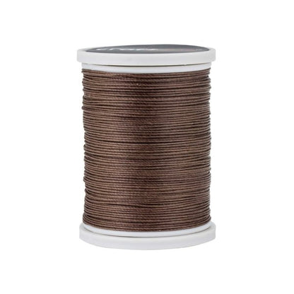 CRAFTPLUS Premium Linen Thread Dark Brown 0.55mm 91.4m / Mollies New Zealand