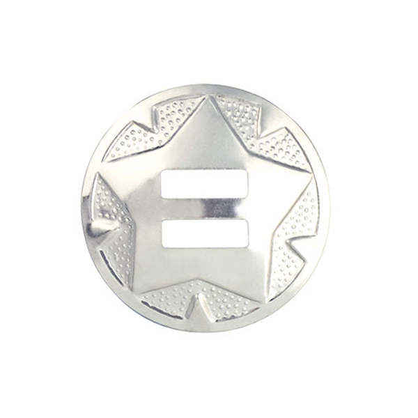 IVAN Star Concho Nickel Plate 38mm (1-1 2") / Mollies New Zealand