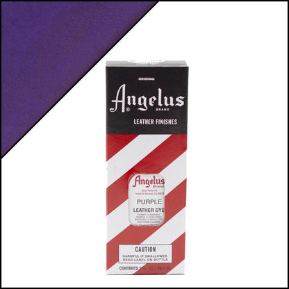 ANGELUS Leather Dye Purple 90ml / Mollies New Zealand