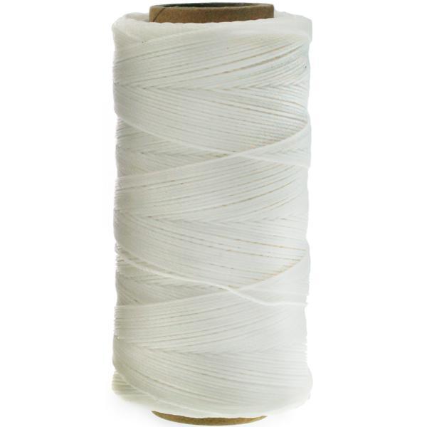IVAN Waxed Nylon Awl Thread White 1.0mm 247m / Mollies New Zealand