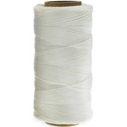 IVAN Waxed Nylon Awl Thread White 1.0mm 247m / Mollies New Zealand