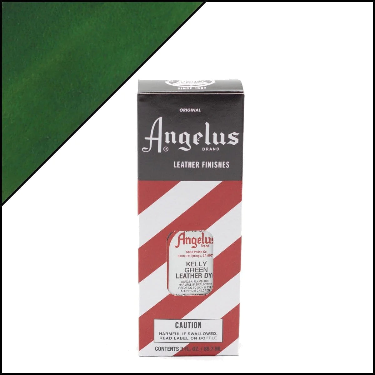 ANGELUS Leather Dye Kelly Green 90ml / Mollies New Zealand
