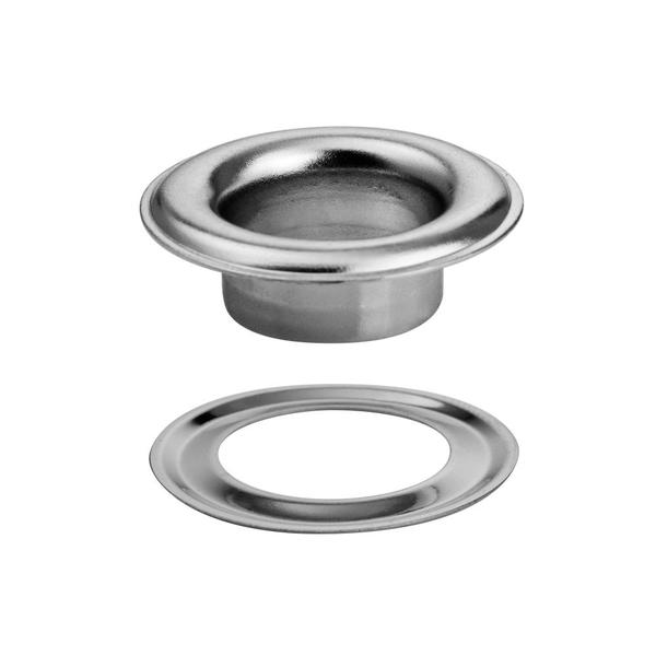 IVAN Solid Brass Grommet Nickel / Mollies New Zealand