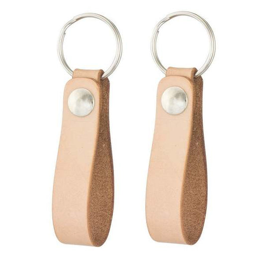 PROJECT KIT Leather Key Chains 2PK | Mollies Make And Create NZ