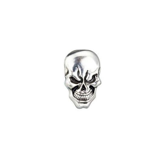 IVAN Skull Concho Antique Silver 28mm (1-1 8") / Mollies New Zealand
