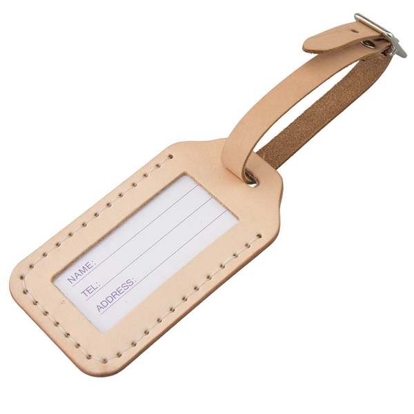 PROJECT KIT Roger Leather Luggage Tag | Mollies Make And Create NZ