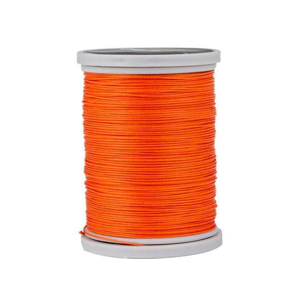 CRAFTPLUS Premium Linen Thread Orange 0.55mm 91.4m / Mollies New Zealand