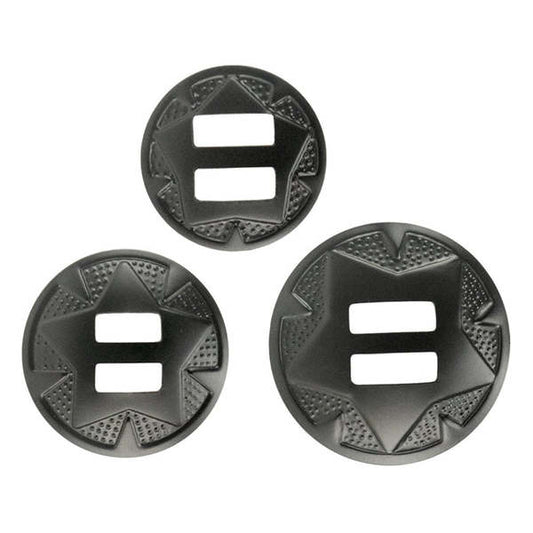 IVAN Star Black Concho 6PK / Mollies New Zealand