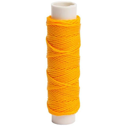 IVAN Waxed Polyester Thread Orange 0.9mm 22.9m / Mollies New Zealand