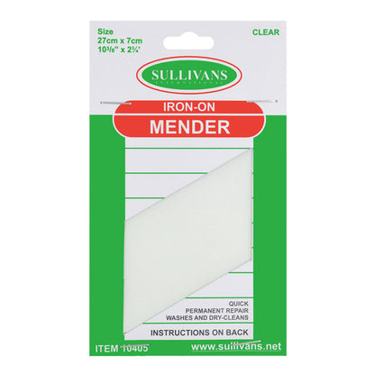 SULLIVANS Iron On Mender Clear / Mollies New Zealand