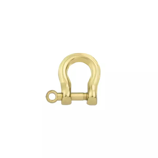 IVAN Solid Brass Horseshoe Shackles Solid Brass 8mm (5 16") Each / Mollies New Zealand