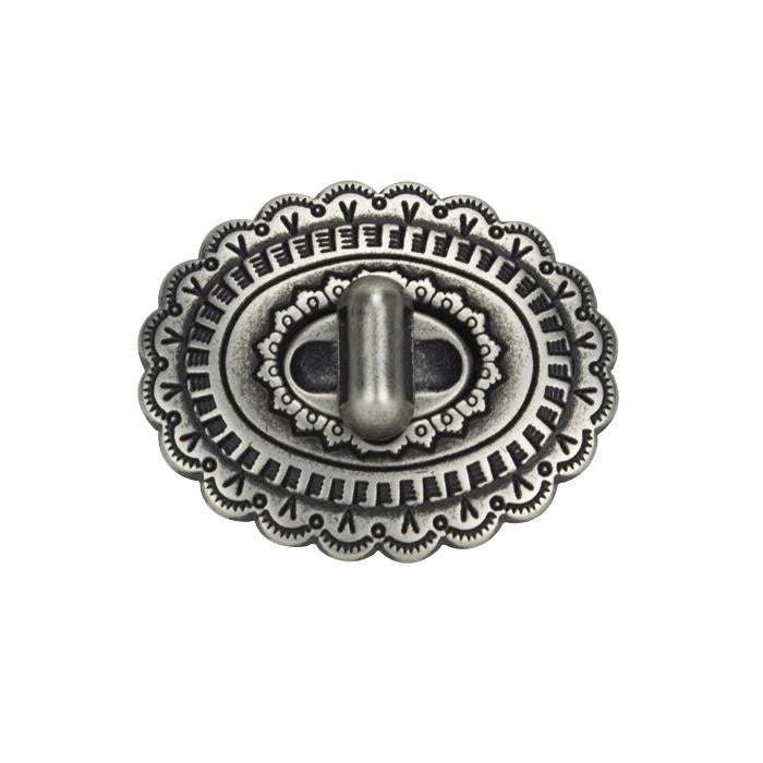 IVAN Sonora Clasp Antique Silver 36mm (1-3 8") / Mollies New Zealand