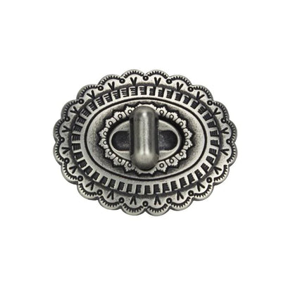 IVAN Sonora Clasp Antique Silver 36mm (1-3 8") / Mollies New Zealand