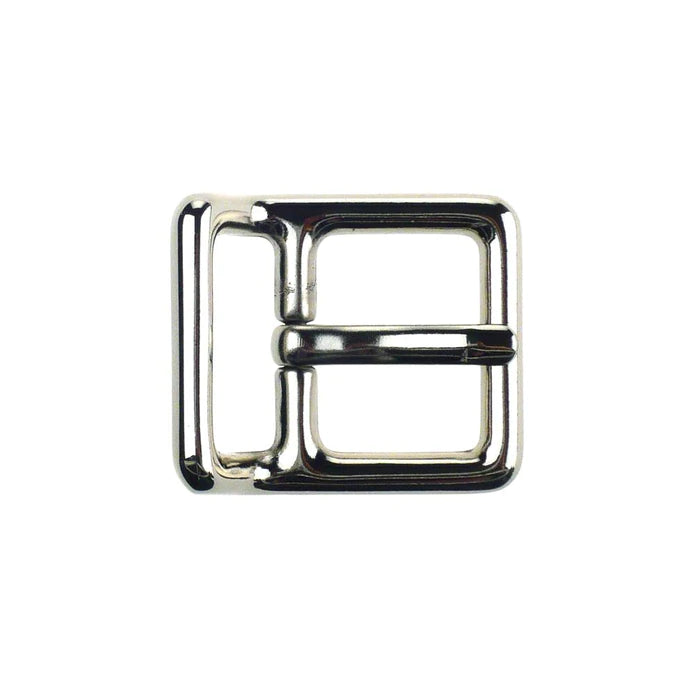 IVAN Linden Strap Center Bar Buckle Nickel Plate 25mm (1") / Mollies New Zealand