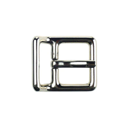 IVAN Linden Strap Center Bar Buckle Nickel Plate 25mm (1") / Mollies New Zealand
