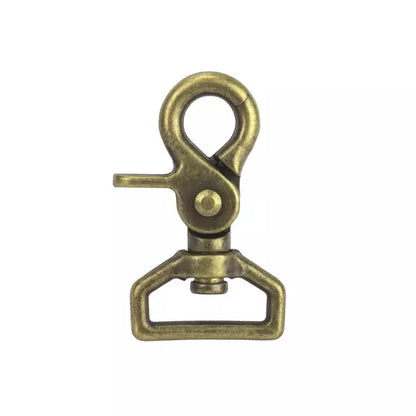 IVAN Round Trigger Snap Antique Brass 25mm (1") Each / Mollies New Zealand