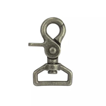 IVAN Round Trigger Snap Antique Nickel 25mm (1") Each / Mollies New Zealand