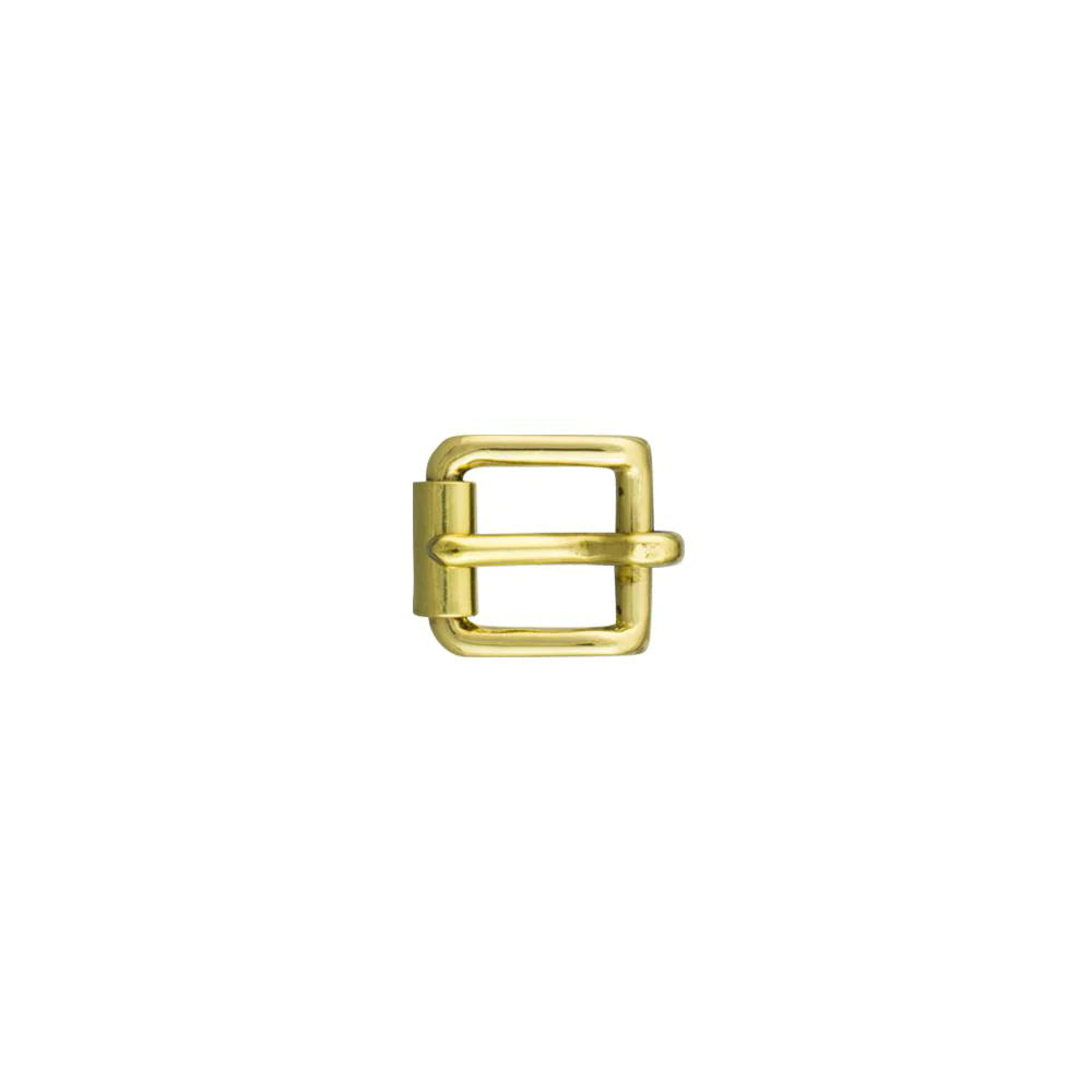 IVAN End Bar Roller Buckle Solid Brass 12mm (1 2") / Mollies New Zealand