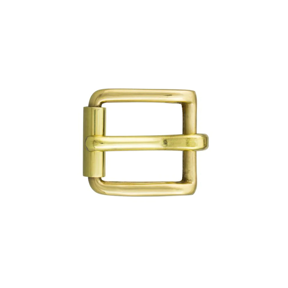 IVAN End Bar Roller Buckle Solid Brass 20mm (3 4") / Mollies New Zealand