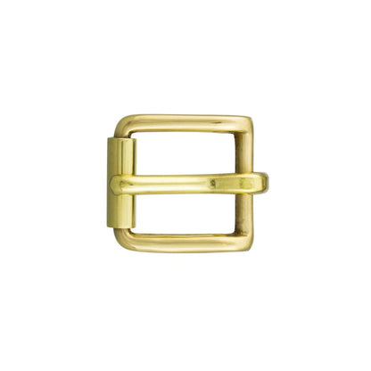 IVAN End Bar Roller Buckle Solid Brass 20mm (3 4") / Mollies New Zealand