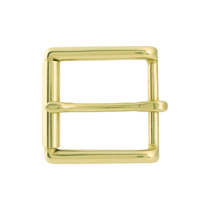 IVAN End Bar Roller Buckle Solid Brass 38mm (1-1 2") / Mollies New Zealand