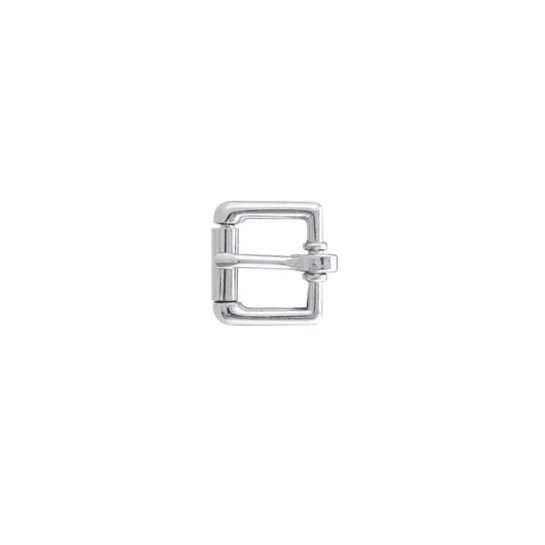 IVAN End Bar Roller Buckles Nickel Plate 12mm (1 2") / Mollies New Zealand