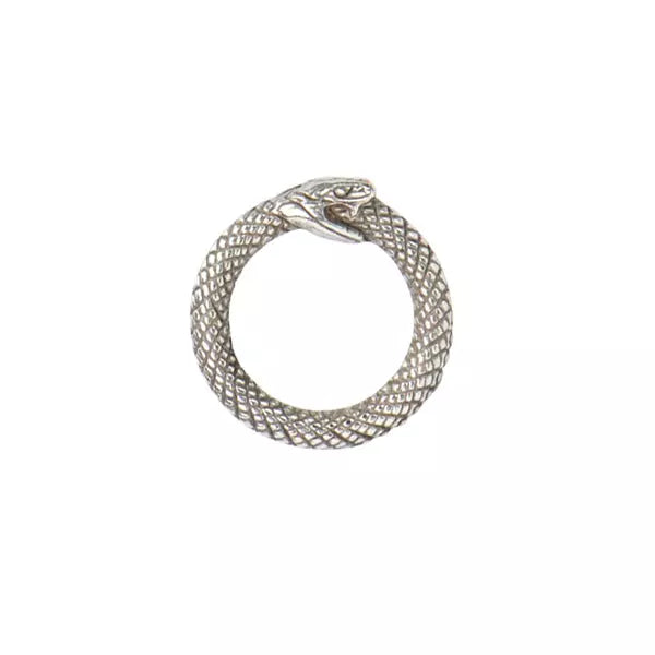 IVAN O Rings Infinity Snake Antique Silver 13mm (1 2") / Mollies New Zealand