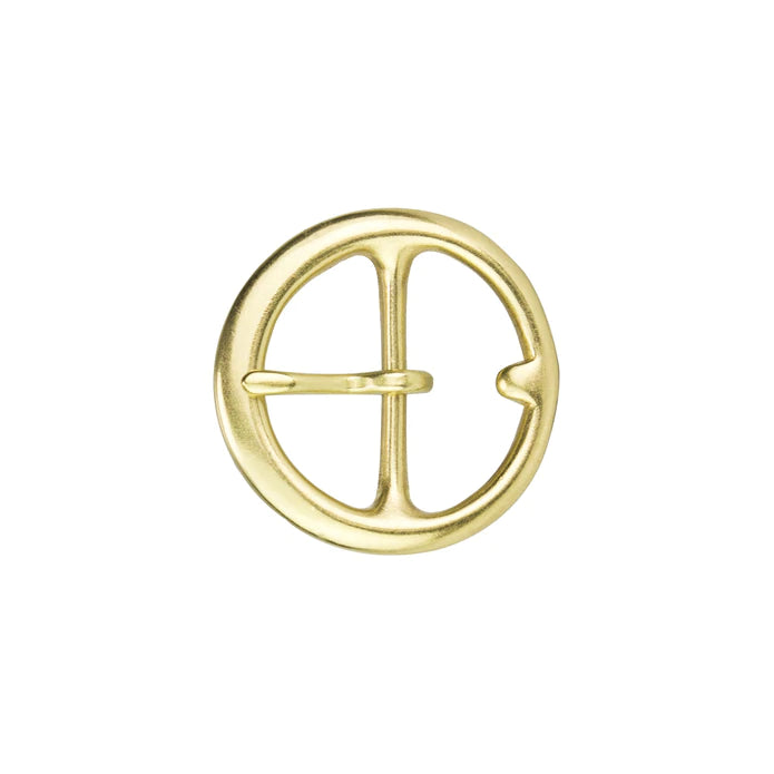 IVAN Strap Center Bar Buckle Solid Brass 25mm (1") / Mollies New Zealand