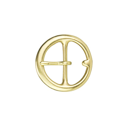 IVAN Strap Center Bar Buckle Solid Brass 25mm (1") / Mollies New Zealand