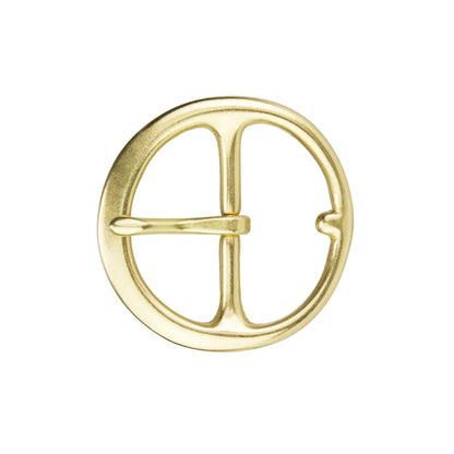 IVAN Strap Center Bar Buckle Solid Brass 35mm (1-3 8") / Mollies New Zealand