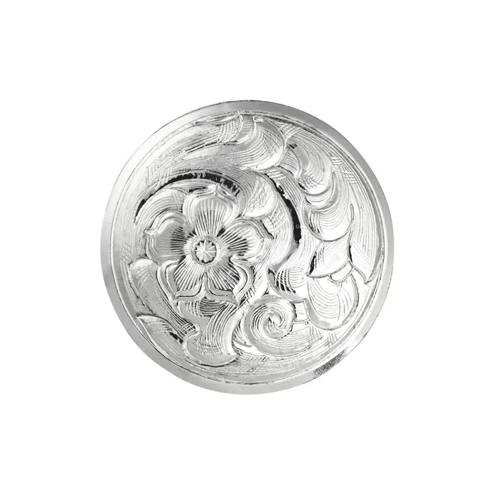 IVAN Cimarron Concho Silver Plate 38mm (1-1 2") / Mollies New Zealand