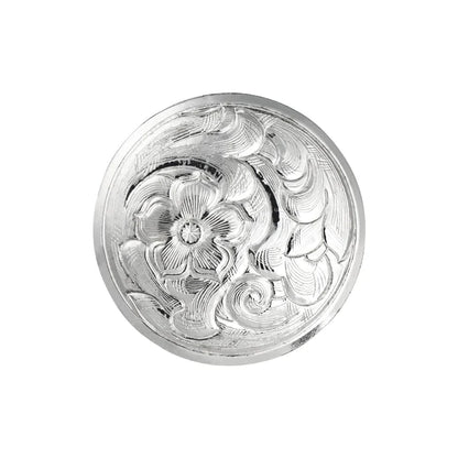 IVAN Cimarron Concho Silver Plate 38mm (1-1 2") / Mollies New Zealand