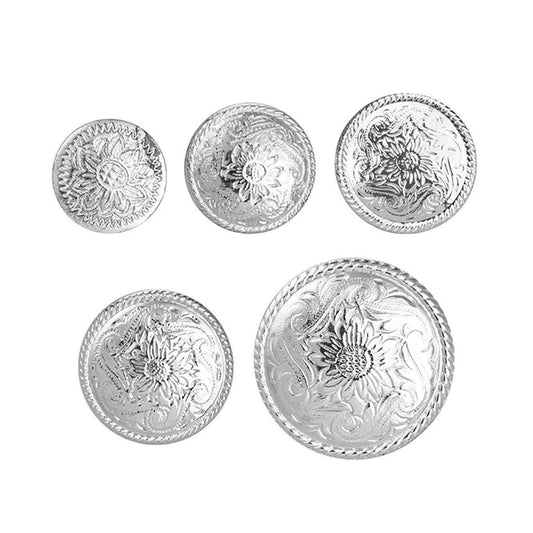 IVAN Silver Rope Concho / Mollies New Zealand