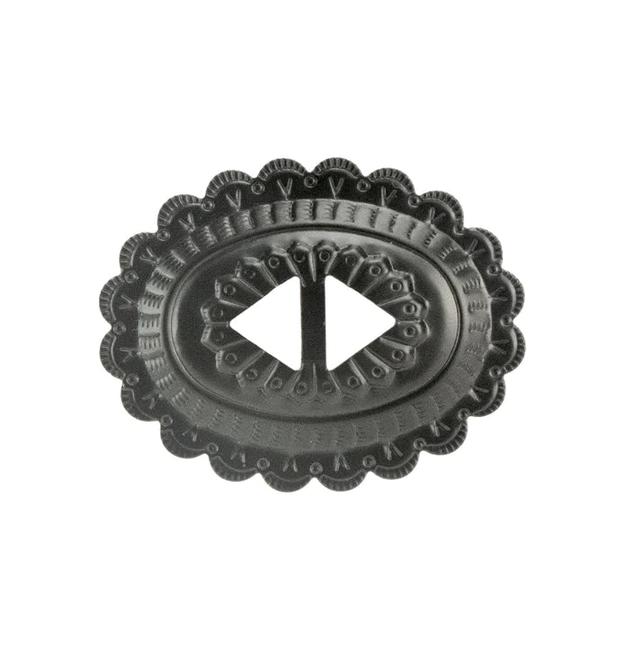 IVAN Sonora Black Concho 6PK Matt Black 43mm (1-3 4") / Mollies New Zealand