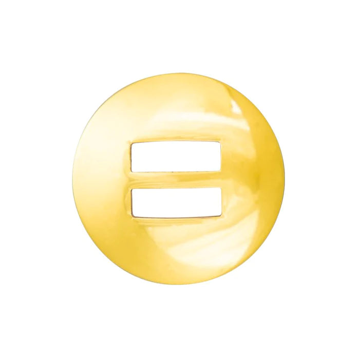 IVAN Smooth Solid Brass Concho Solid Brass 32mm (1-1 4") / Mollies New Zealand