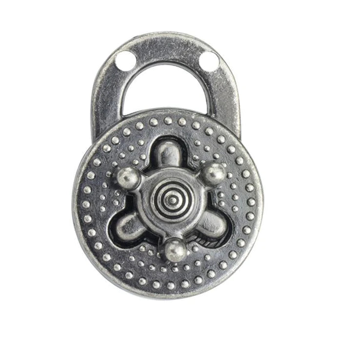 IVAN Turn Lock Clasp Antique Nickel 38mm (1-1 2") / Mollies New Zealand