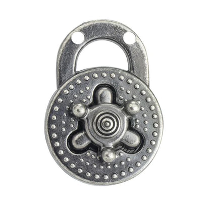 IVAN Turn Lock Clasp Antique Nickel 38mm (1-1 2") / Mollies New Zealand
