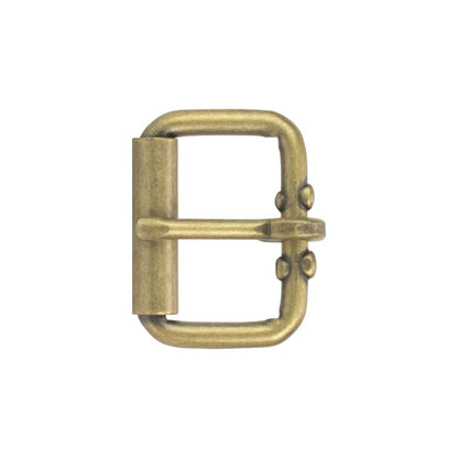 IVAN End Bar Roller Buckle Antique Brass 38mm (1-1 2") / Mollies New Zealand